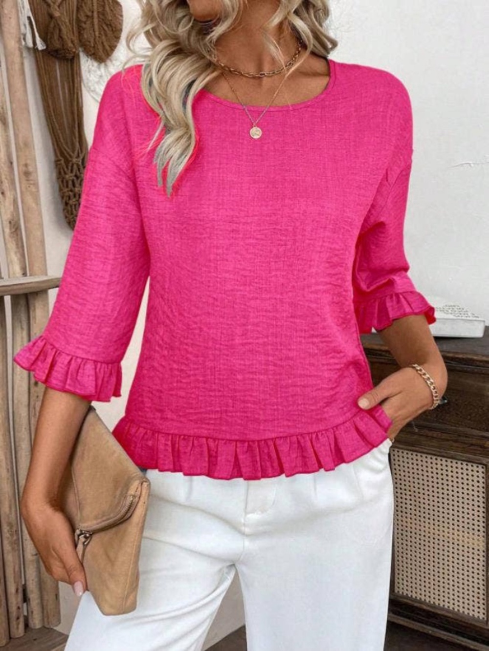 Top 3/4 Length Sleeve